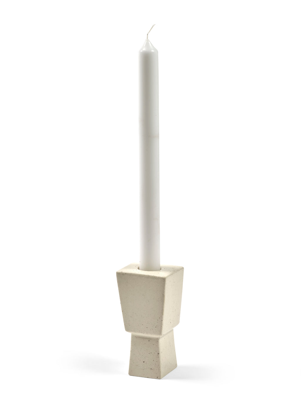 Marie Molly - Kerzenständer 05 - Steingut - Beige