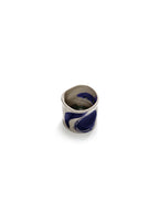 Sophia - Lot De 4 Tasses À Café - Grès - Beige Bleu