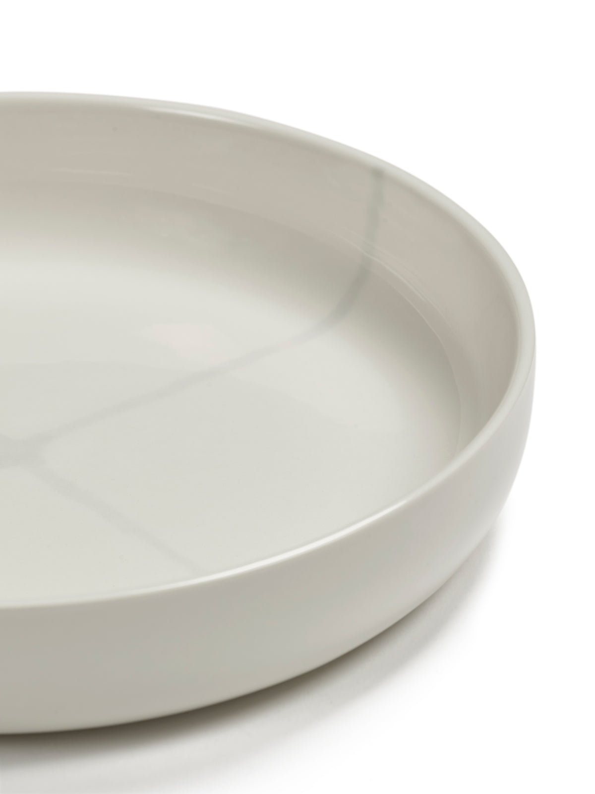 Zuma - Lot De 2 Assiettes Hautes - S - Porcelaine - Salt