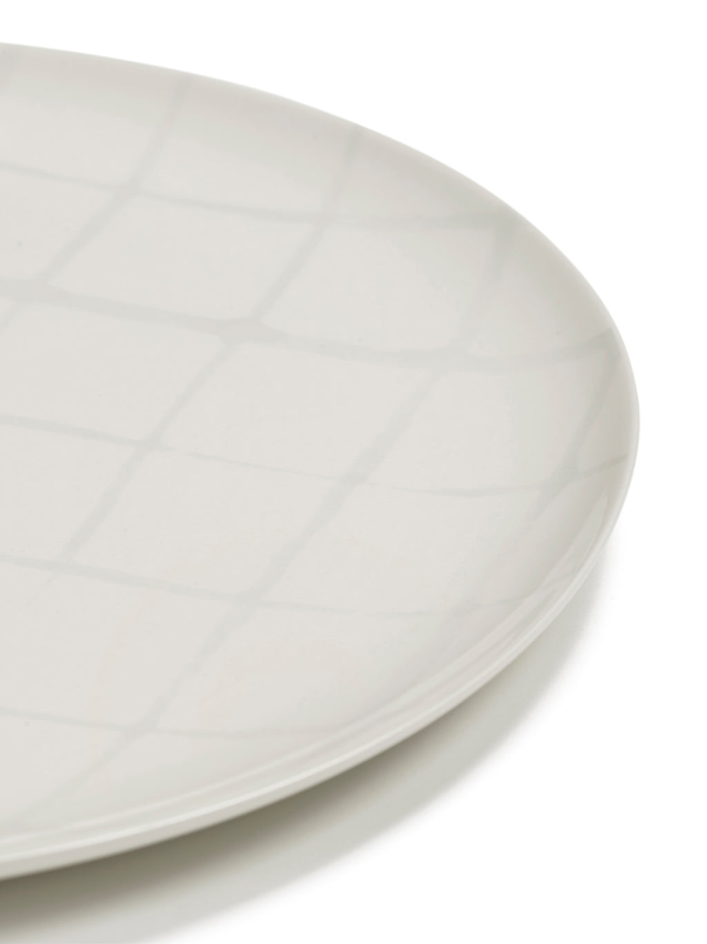 Zuma - Set med 2 tallrikar - L - Porslin - Salt