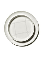 Zuma - 2er-Set Hohe Teller - M - Porzellan - Salt