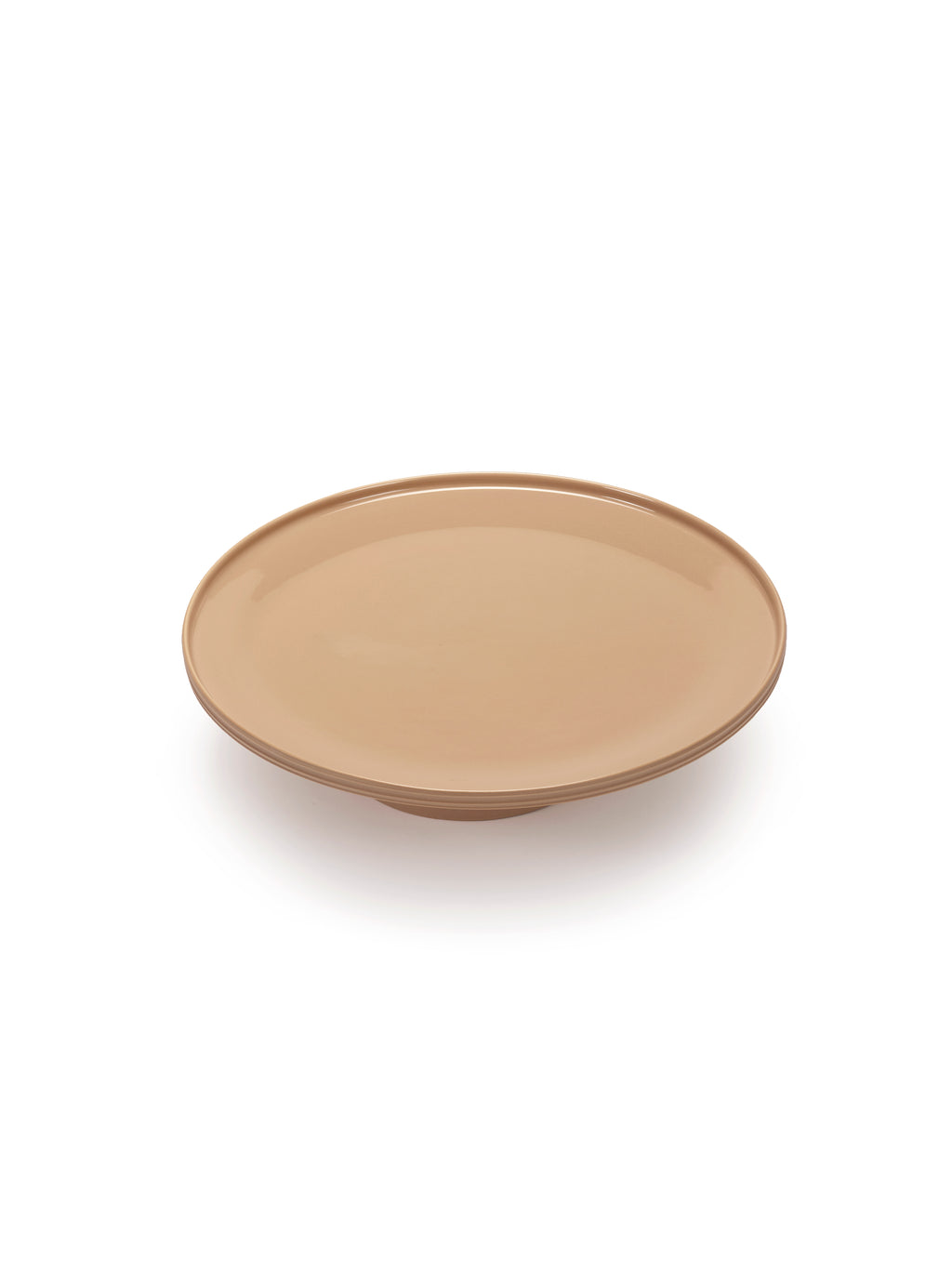Dune - Plat À Gâteau - Porcelaine - Clay