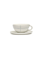 Zuma - Sæt med 2 espressokopper - Porcelæn - Salt