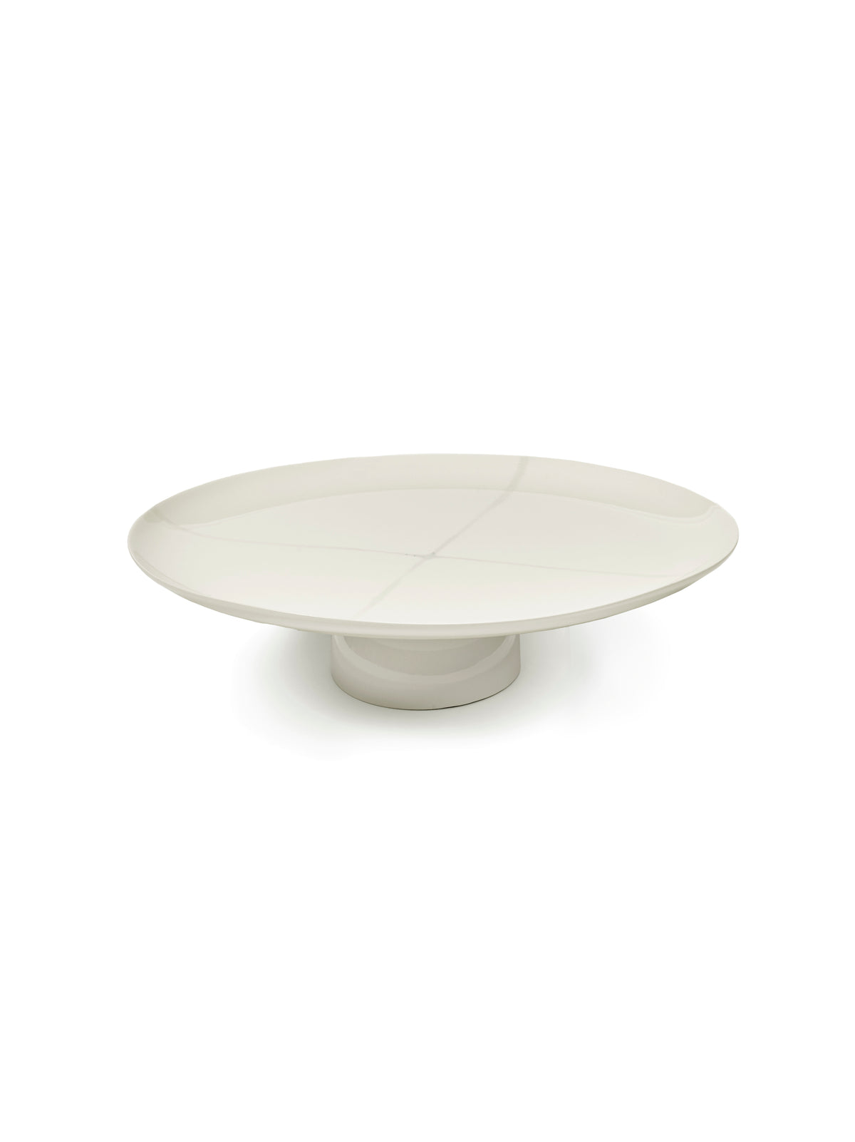 Zuma - Plat À Gâteau - Porcelaine - Salt