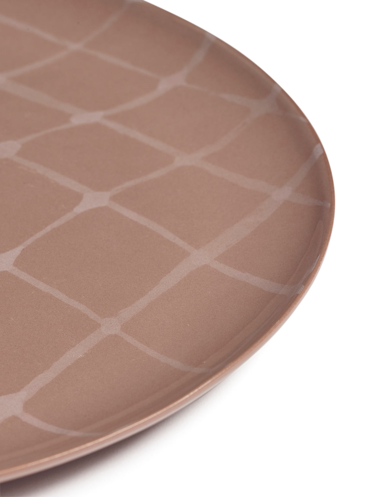 Zuma - Lot De 2 Assiettes - L - Porcelaine - Sienna