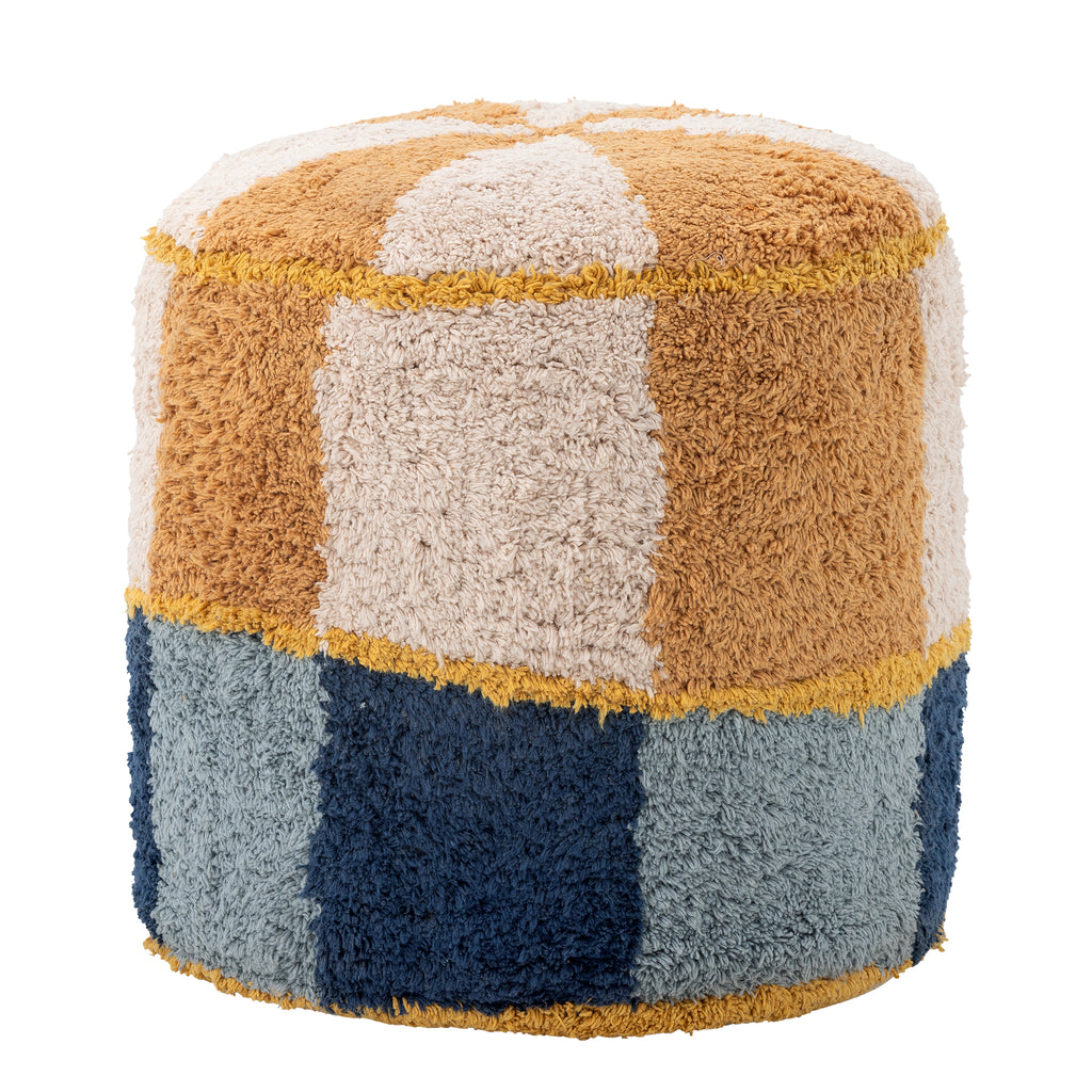 Kio - Pouf - Multicolore - Coton