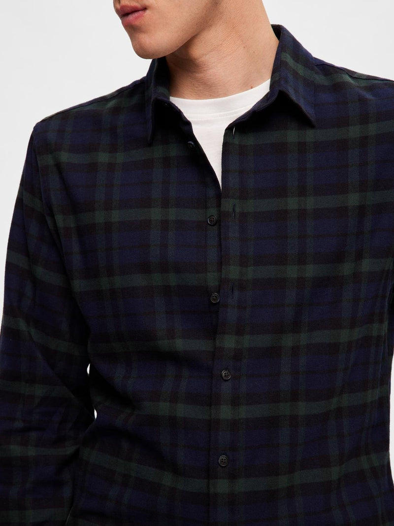 Chemise En Flanelle - Dark Navy - Homme