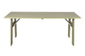 Avenue - Outdoor Table - Pine Wood - Sage Green/Green