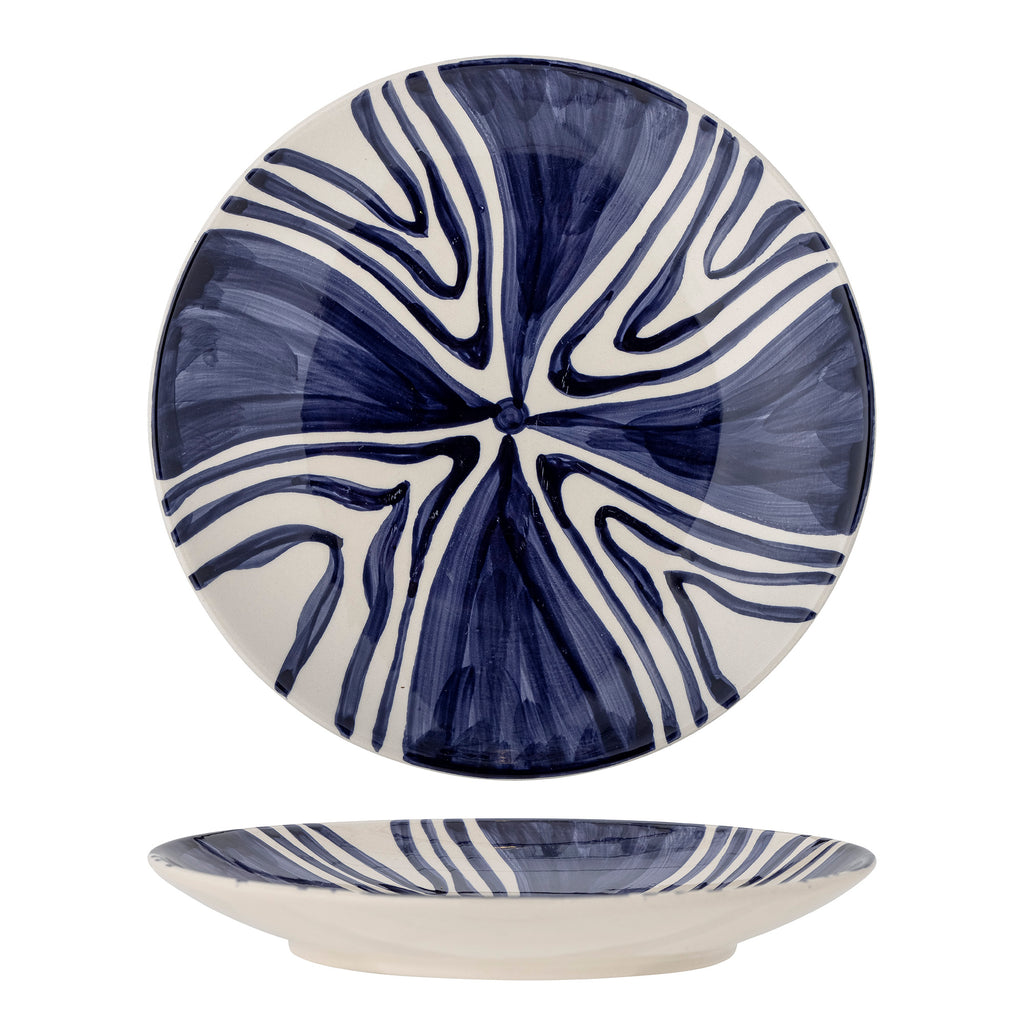 Shama - Plate - Blue - Stoneware