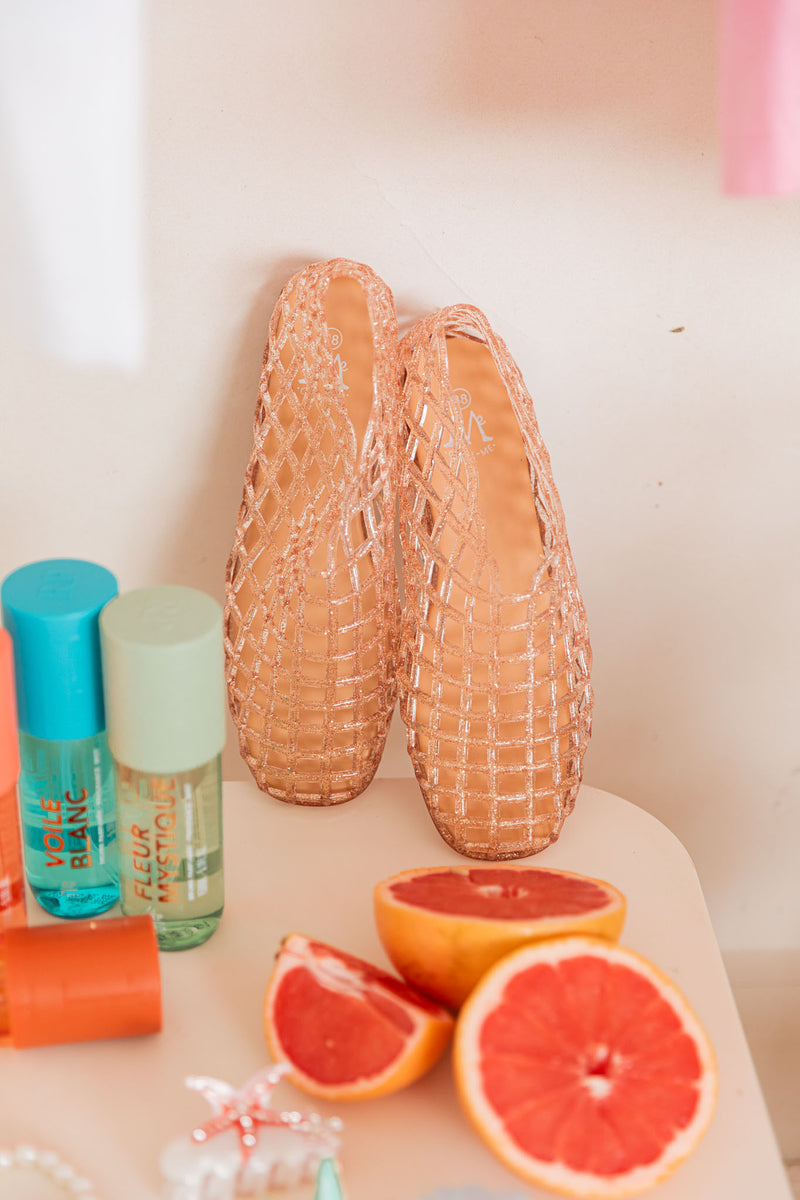 XUAN Dorées - Jelly Shoes