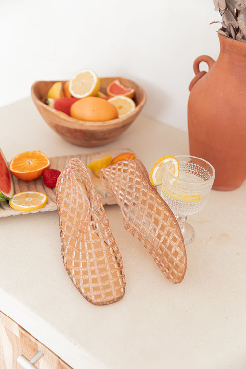 XUAN Dorado - Zapatos Jelly