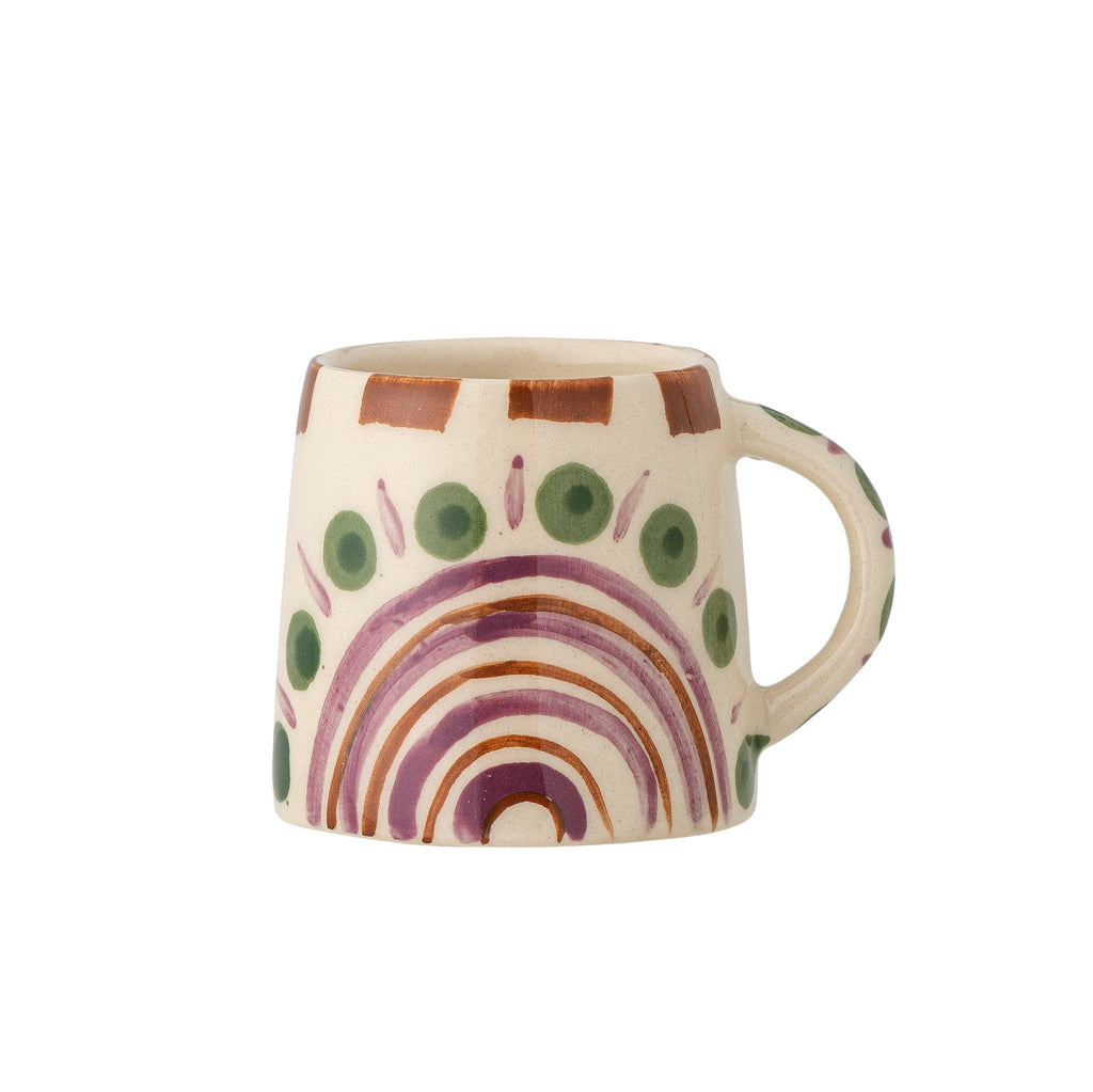 Shama - Lote de 6 Tazas de Espresso - Multicolor - Gres