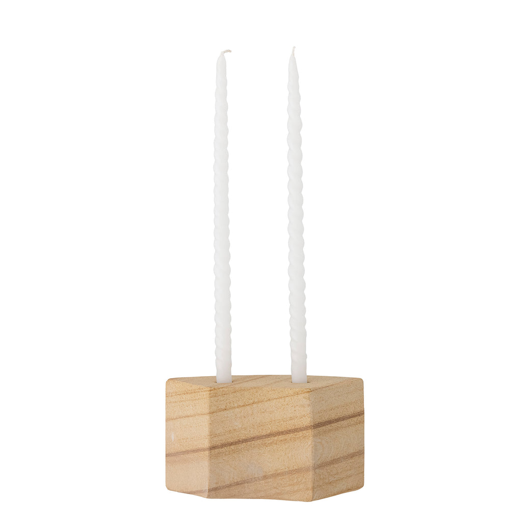 Florida - Candle Holder - Natural - Sandstone