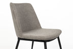Lionel - Dining Room Chair - Fabric - Light Gray