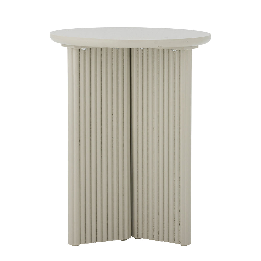 Edith - Side Table - White - Pine