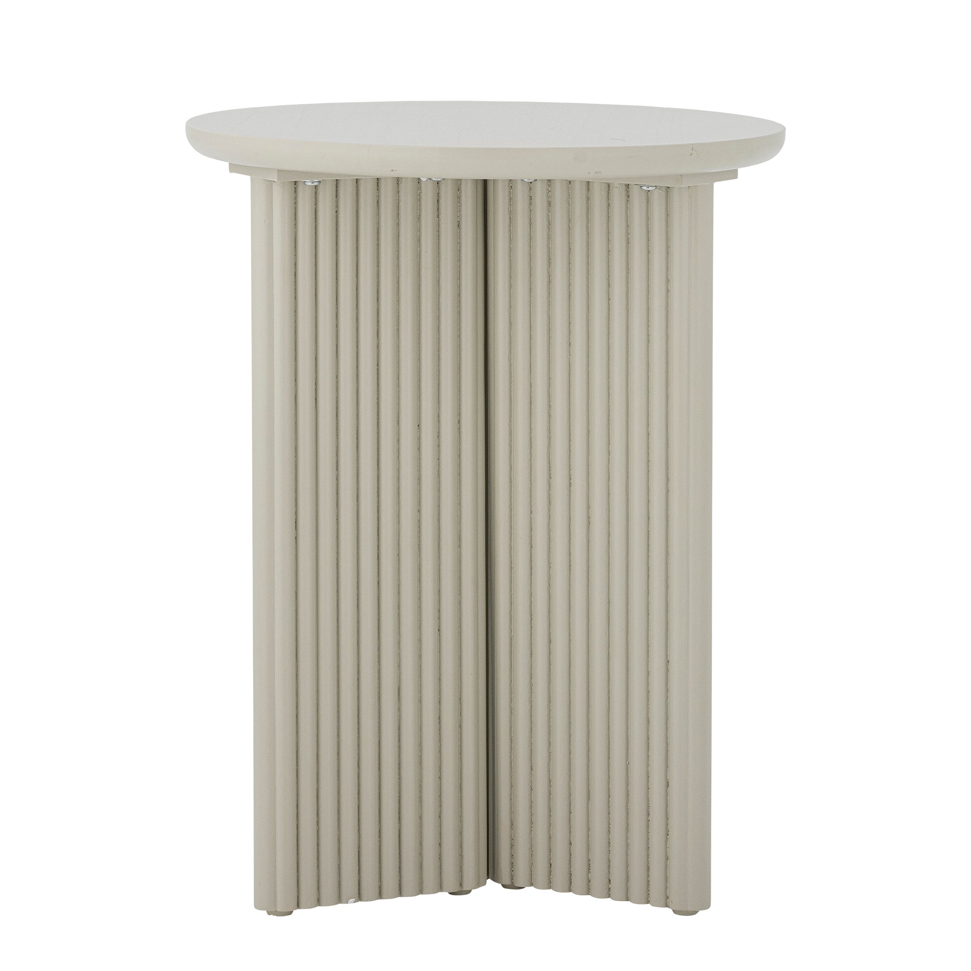 Edith - Side Table - White - Pine