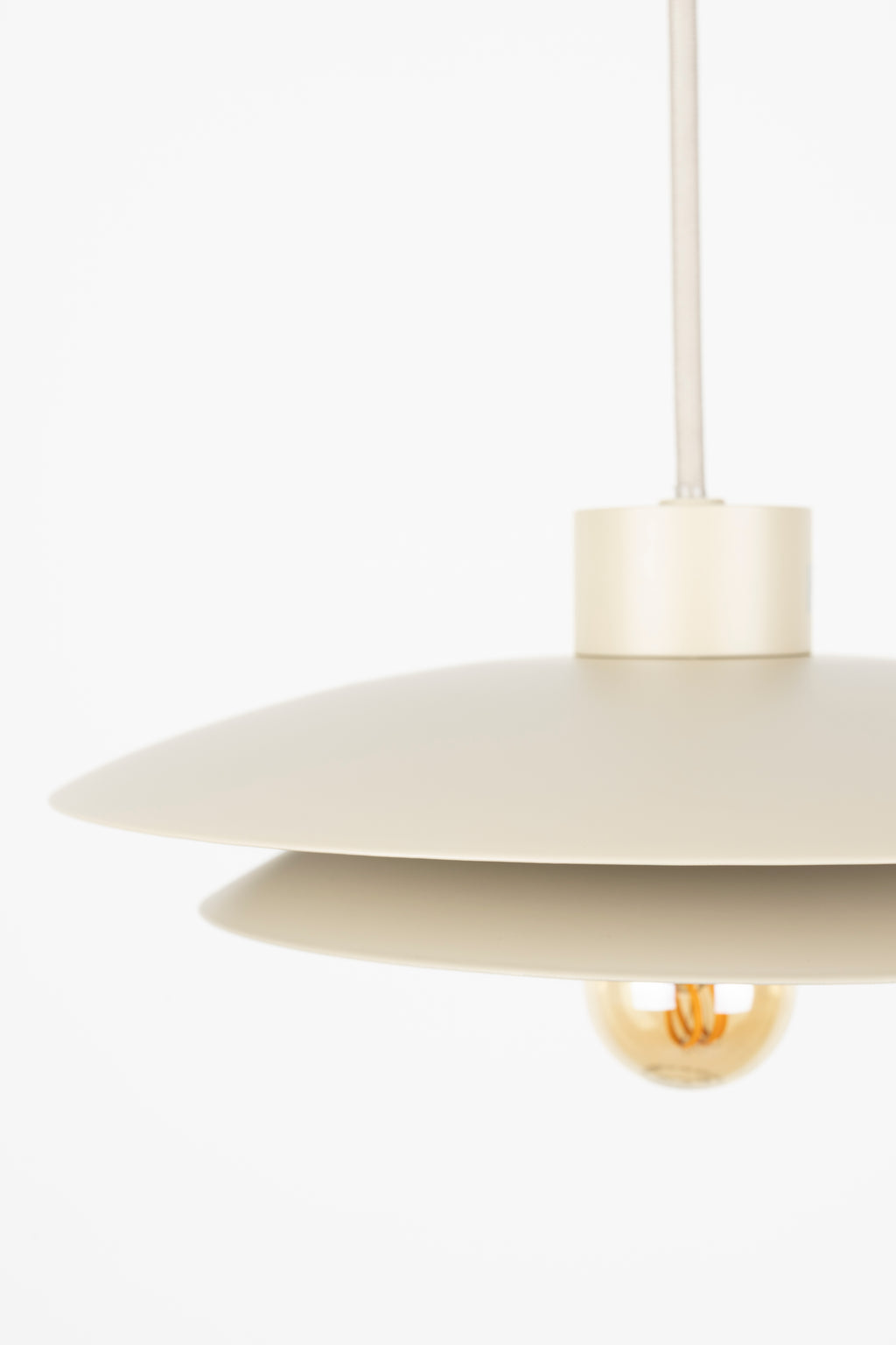 Wubbo - Floor lamp - Iron - Beige