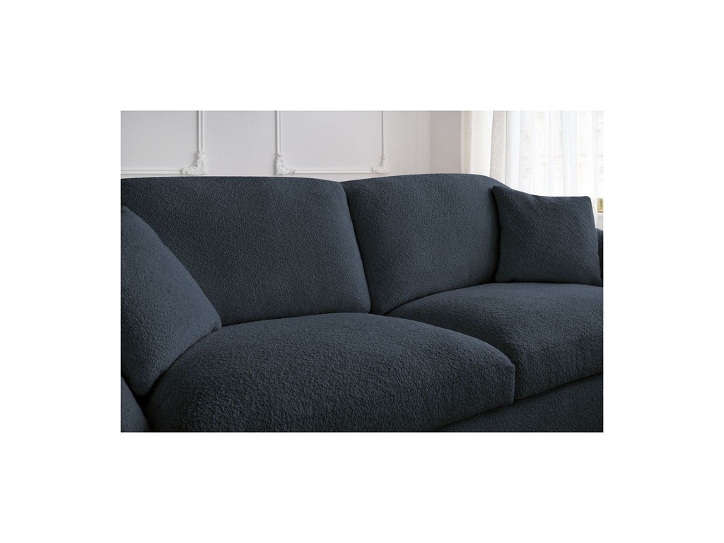 Cezanne - Straight Sofa Bed with Express Opening - Bouclé Fabric