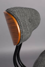 Blackwood - Chair - Bent poplar wood - Gray