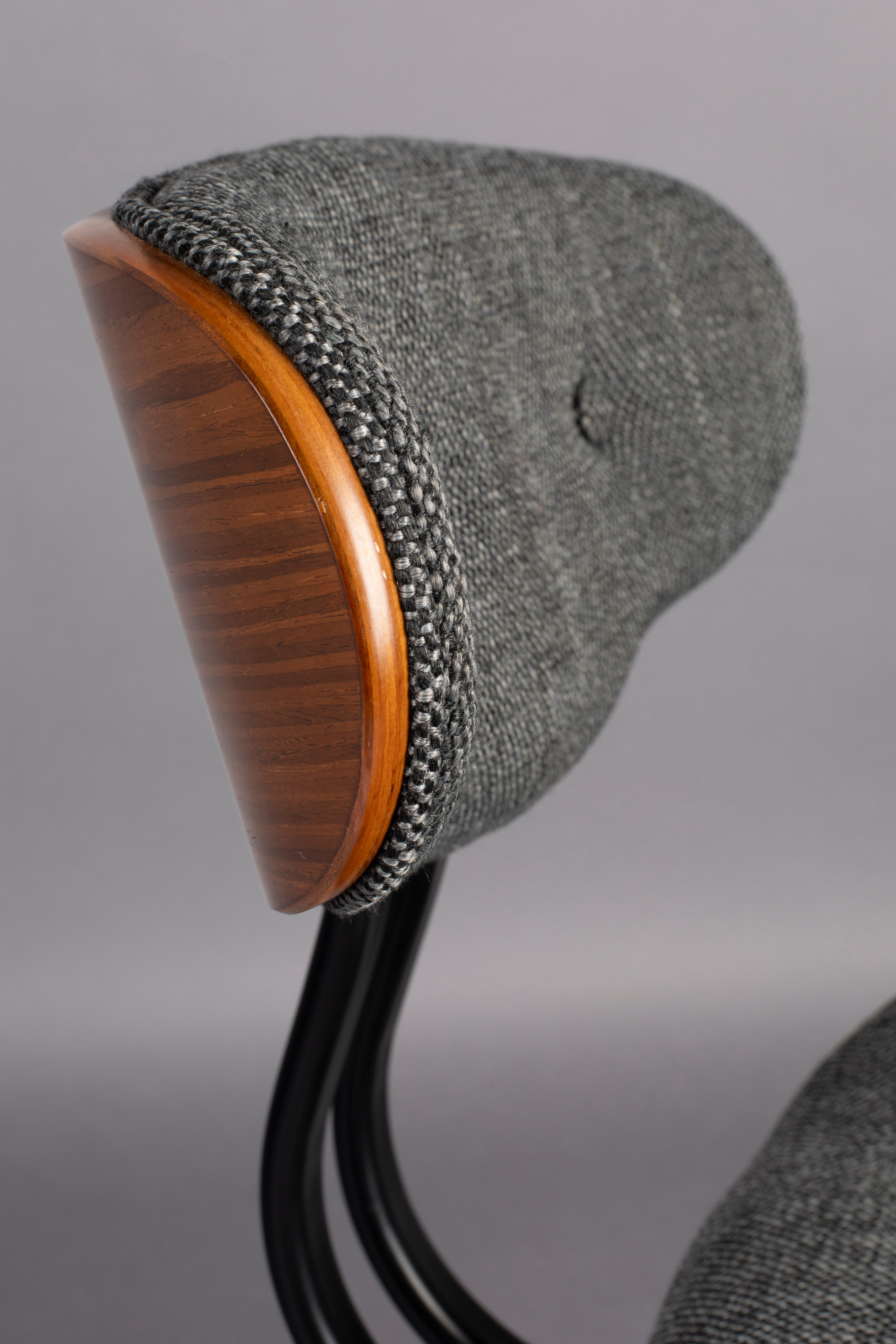 Blackwood - Chair - Bent poplar wood - Gray