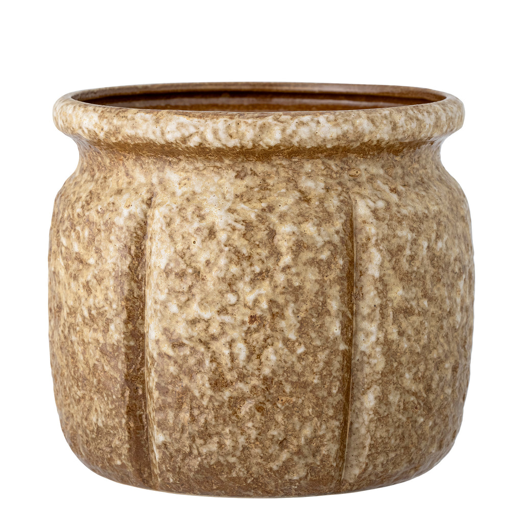 Ritza - Cache-Pot - Marron - Grès