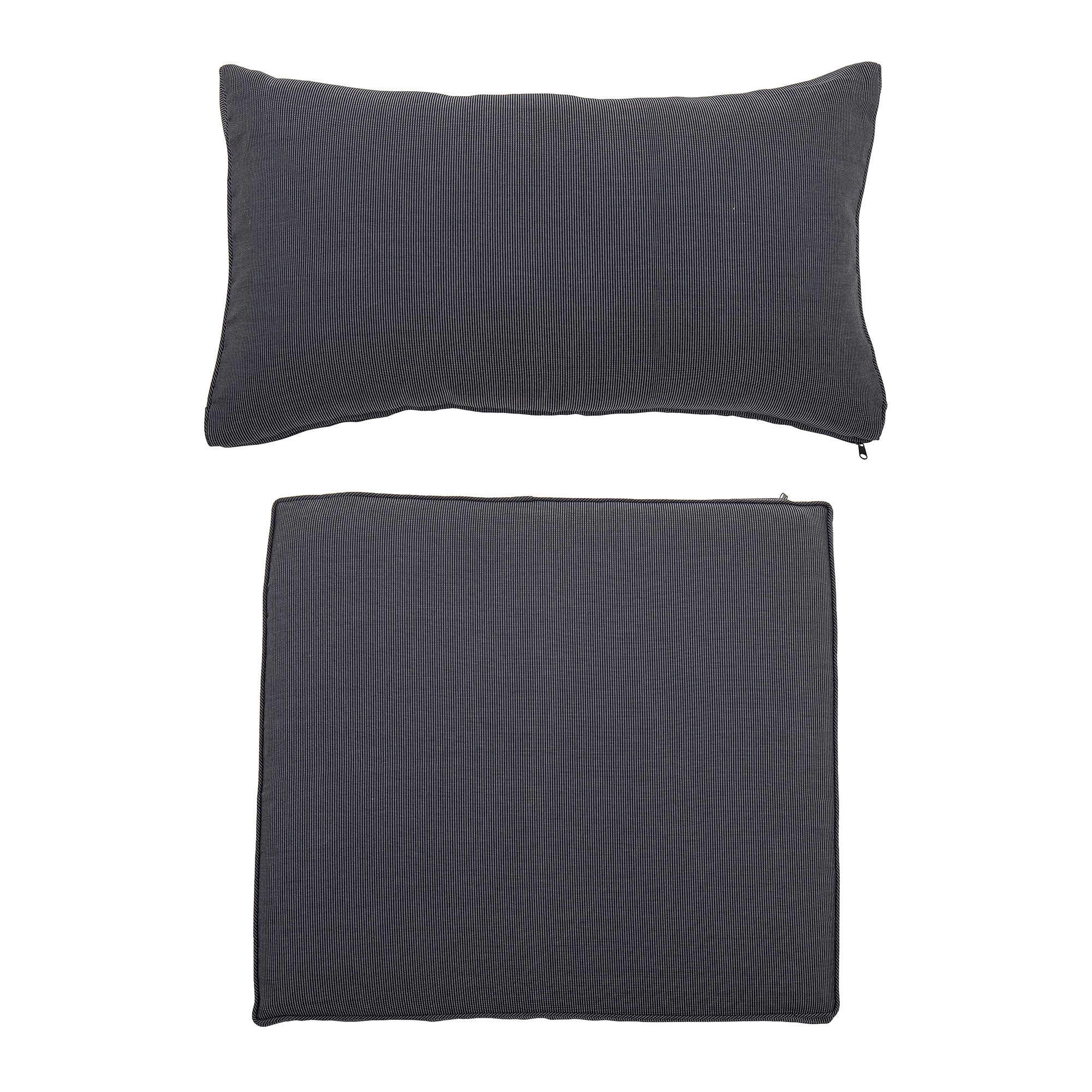 Mundo - Funda De Cojín (Sin Relleno) - Gris - Poliéster