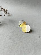 Yin Yang Stud Earrings