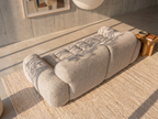 Yoko - 2-seater sofa - Flecked fabric