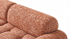 Yoko - 2-seater sofa - Flecked fabric