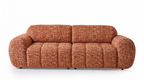 Yoko - 2-seater sofa - Flecked fabric