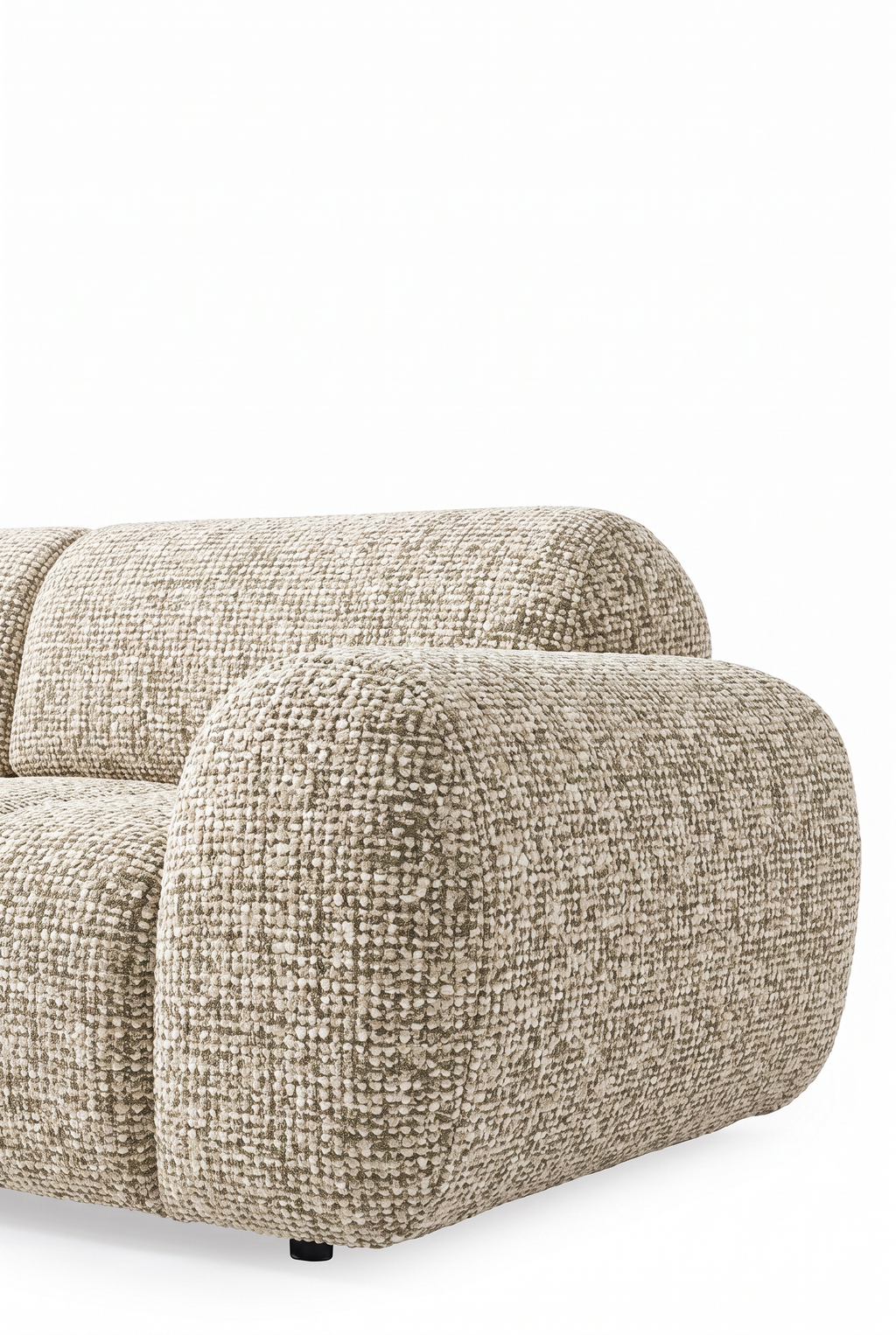 Yoko - 2-seater sofa - Flecked fabric