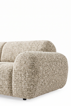 Yoko - 2-seater sofa - Flecked fabric