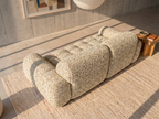 Yoko - 2-seater sofa - Flecked fabric