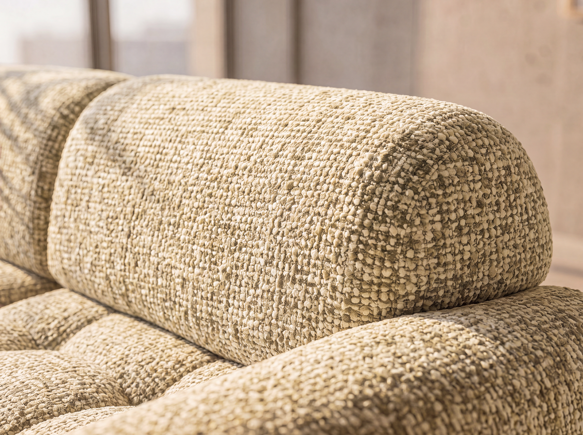Yoko - 2-seater sofa - Flecked fabric