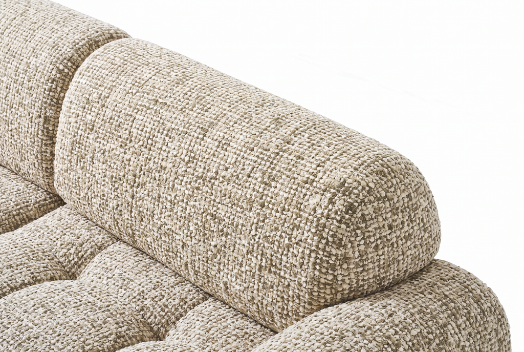 Yoko - 2-seater sofa - Flecked fabric