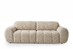 Yoko - 2-seater sofa - Flecked fabric
