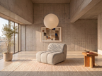 Yoko - 2-seater sofa - Flecked fabric
