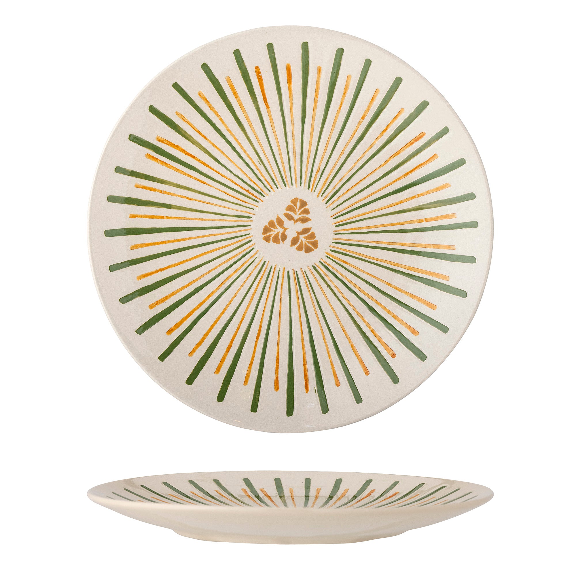 Heikki - Plato de Servir - Multicolor - Gres
