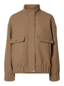 Veste Bomber - Camel - Femme