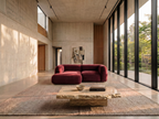 Yumi - Canapé d'angle compact - Velours