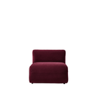Yumi - Armless fireside chair - Velvet