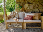 Taranto - Cushion - Natural - Cotton