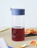 Carafe Trasnparente Pip - 1,4L - Bleu