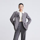 Lily - Blazer - Gris Anthracite Foncé