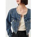 Lily - Veste - Bleu Denim