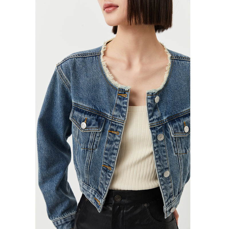 Lily - Veste - Bleu Denim