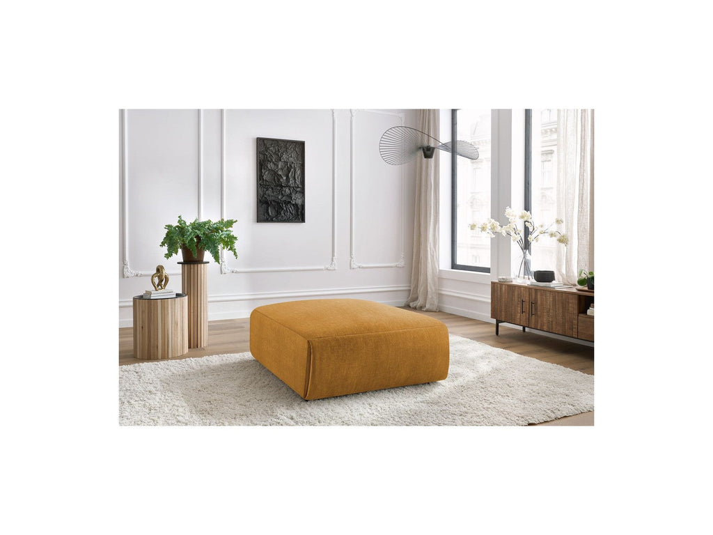 Jeanne - Grand Pouf - Tissu Velours