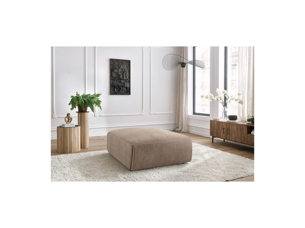 Jeanne - Grand Pouf - Tissu Velours