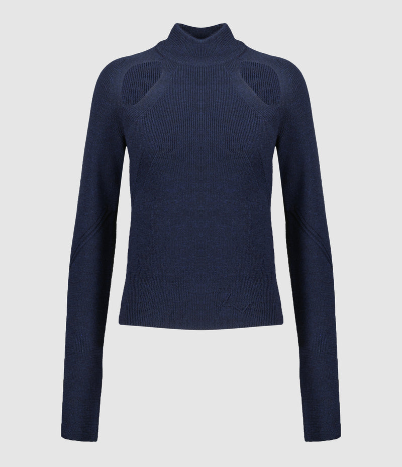 Zadig & Voltaire - Pull Micky Bleu - Femme