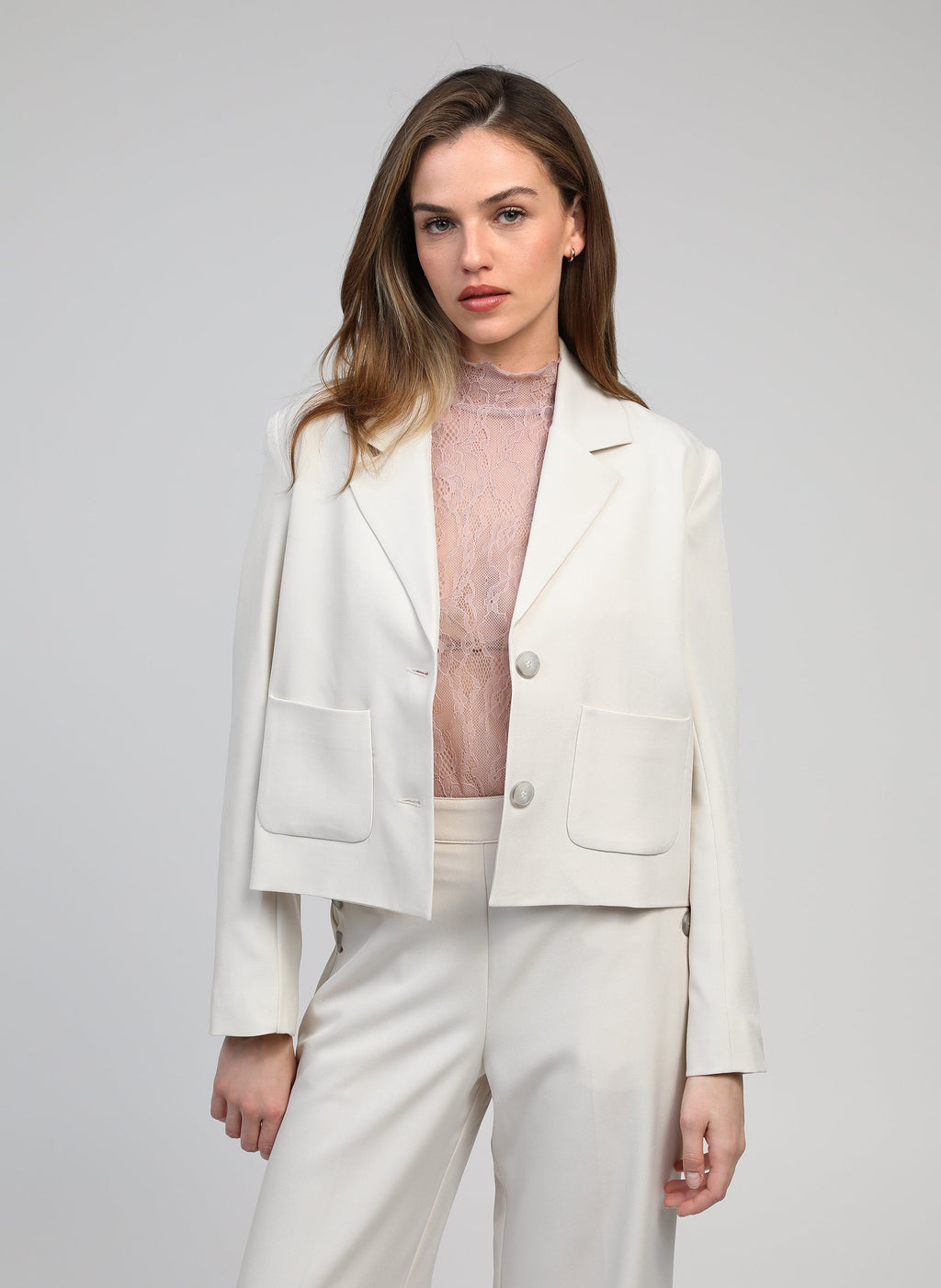 Veste Zatalia Ecru